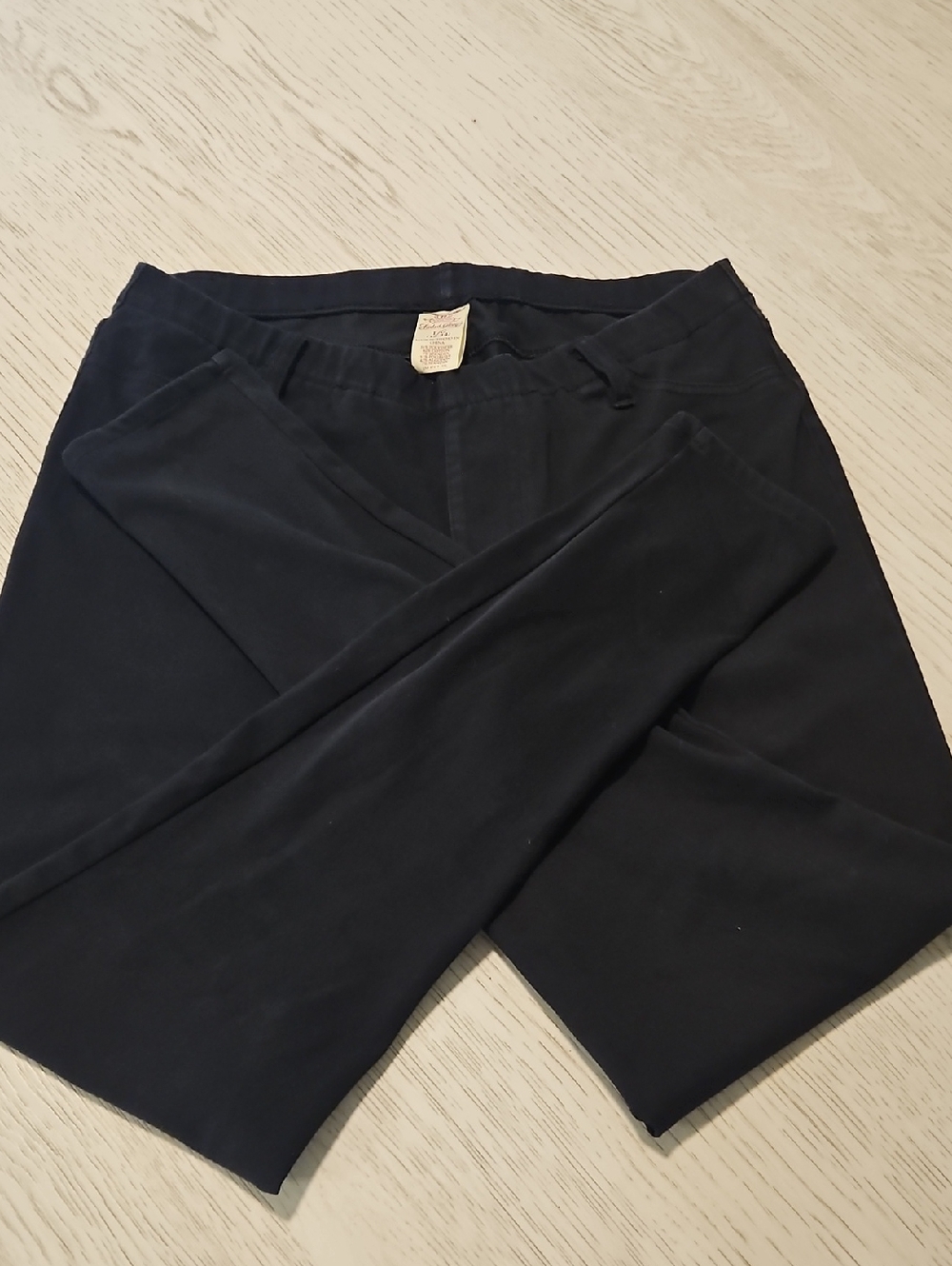 Faded Glory Black Women's Legging Jean Pants Large 12-14